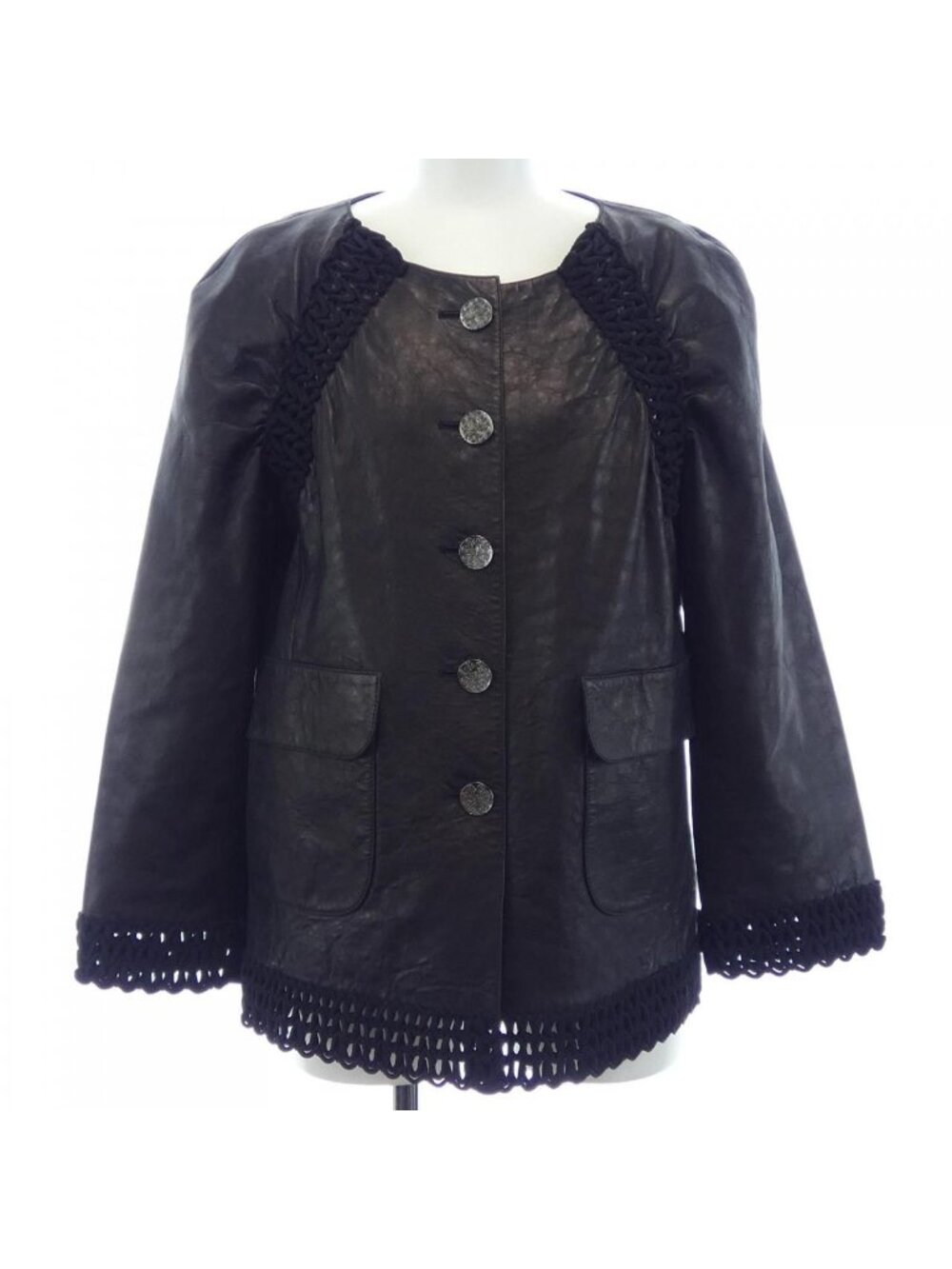 Chanel 17c Leather Jacket